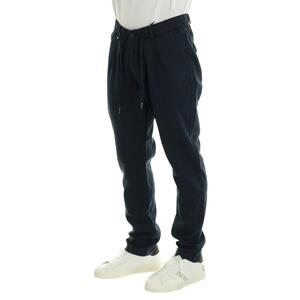 PANTALACCIO IN LINO BL11 BLU